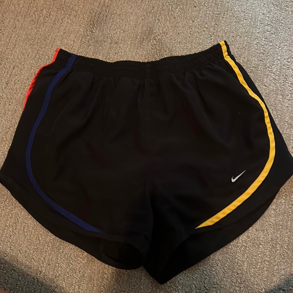 black nike shorts